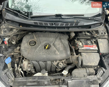 Черный Хендай Элантра, объемом двигателя 1.8 л и пробегом 160 тыс. км за 7555 $, фото 21 на Automoto.ua