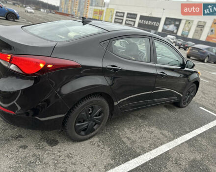 Черный Хендай Элантра, объемом двигателя 1.8 л и пробегом 200 тыс. км за 9500 $, фото 12 на Automoto.ua