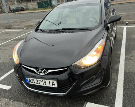 Черный Хендай Элантра, объемом двигателя 1.8 л и пробегом 200 тыс. км за 9500 $, фото 3 на Automoto.ua