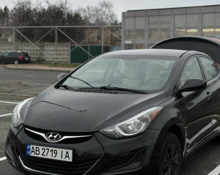 Черный Хендай Элантра, объемом двигателя 1.8 л и пробегом 200 тыс. км за 9500 $, фото 1 на Automoto.ua