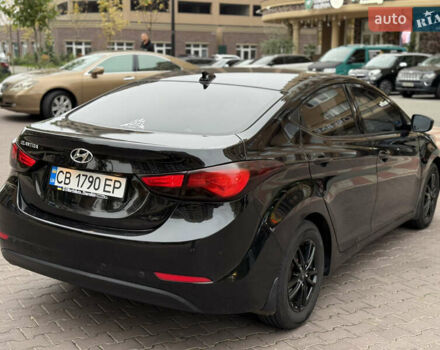 Хендай Элантра 2015 в Киеве на Automoto.ua Черный Хендай Элантра, объемом двигателя 1.8 л и пробегом 206 тыс. км за 7900 $, фото 2 на Automoto.ua