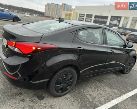 Черный Хендай Элантра, объемом двигателя 1.8 л и пробегом 200 тыс. км за 9500 $, фото 13 на Automoto.ua