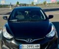 Черный Хендай Элантра, объемом двигателя 1.8 л и пробегом 1 тыс. км за 7300 $, фото 1 на Automoto.ua