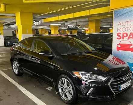 Черный Хендай Элантра, объемом двигателя 2 л и пробегом 99 тыс. км за 13000 $, фото 3 на Automoto.ua