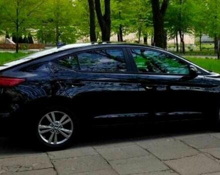 Черный Хендай Элантра, объемом двигателя 2 л и пробегом 110 тыс. км за 10700 $, фото 3 на Automoto.ua