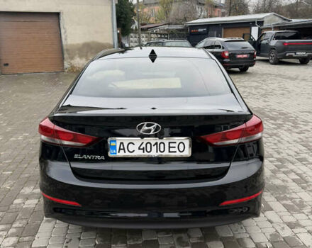 Черный Хендай Элантра, объемом двигателя 2 л и пробегом 182 тыс. км за 12700 $, фото 5 на Automoto.ua