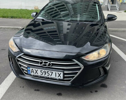 Чорний Хендай Елантра, об'ємом двигуна 2 л та пробігом 144 тис. км за 12700 $, фото 2 на Automoto.ua