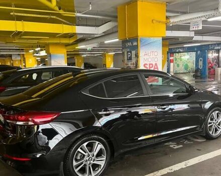 Черный Хендай Элантра, объемом двигателя 2 л и пробегом 99 тыс. км за 13000 $, фото 2 на Automoto.ua