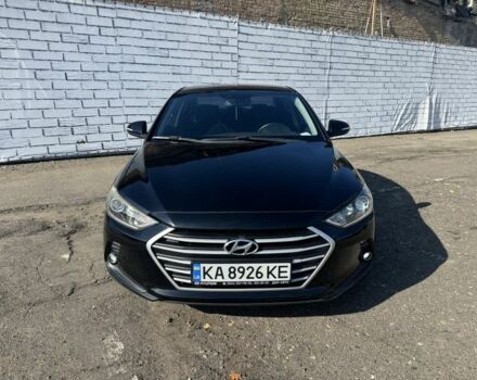 Черный Хендай Элантра, объемом двигателя 1.6 л и пробегом 225 тыс. км за 12500 $, фото 1 на Automoto.ua