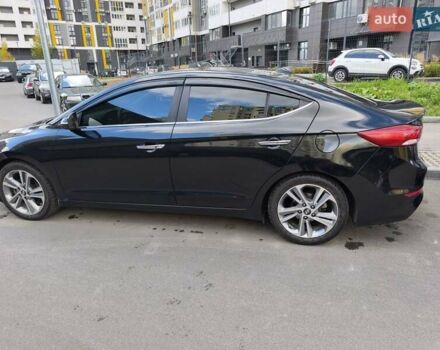 Черный Хендай Элантра, объемом двигателя 2 л и пробегом 150 тыс. км за 13400 $, фото 11 на Automoto.ua