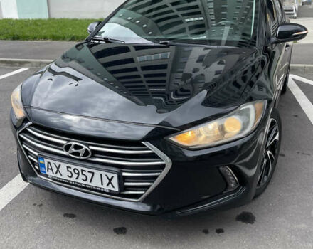 Чорний Хендай Елантра, об'ємом двигуна 2 л та пробігом 144 тис. км за 12700 $, фото 6 на Automoto.ua