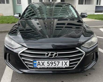 Чорний Хендай Елантра, об'ємом двигуна 2 л та пробігом 144 тис. км за 12700 $, фото 9 на Automoto.ua