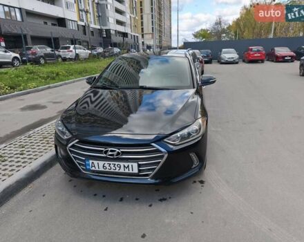 Черный Хендай Элантра, объемом двигателя 2 л и пробегом 150 тыс. км за 13400 $, фото 6 на Automoto.ua