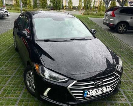 Чорний Хендай Елантра, об'ємом двигуна 2 л та пробігом 269 тис. км за 10600 $, фото 1 на Automoto.ua