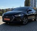 Черный Хендай Элантра, объемом двигателя 2 л и пробегом 120 тыс. км за 12000 $, фото 1 на Automoto.ua