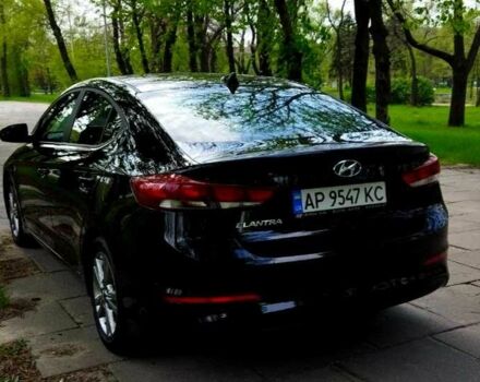 Черный Хендай Элантра, объемом двигателя 2 л и пробегом 110 тыс. км за 10700 $, фото 2 на Automoto.ua