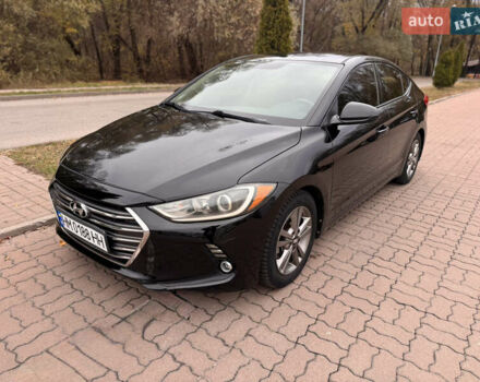 Черный Хендай Элантра, объемом двигателя 1.8 л и пробегом 90 тыс. км за 12000 $, фото 14 на Automoto.ua