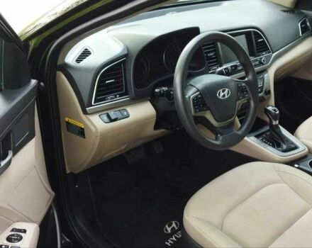 Черный Хендай Элантра, объемом двигателя 2 л и пробегом 110 тыс. км за 10700 $, фото 5 на Automoto.ua