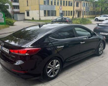 Черный Хендай Элантра, объемом двигателя 2 л и пробегом 99 тыс. км за 13000 $, фото 13 на Automoto.ua