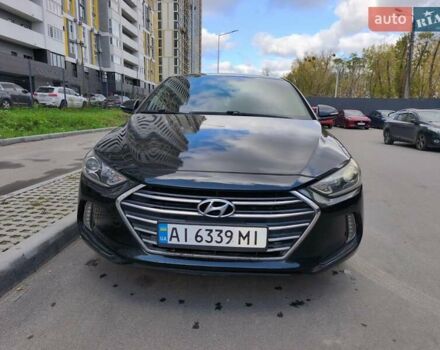 Черный Хендай Элантра, объемом двигателя 2 л и пробегом 150 тыс. км за 13400 $, фото 4 на Automoto.ua