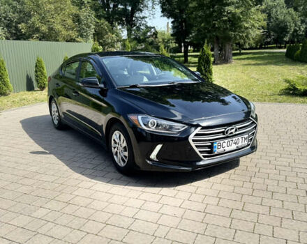 Чорний Хендай Елантра, об'ємом двигуна 2 л та пробігом 221 тис. км за 10900 $, фото 3 на Automoto.ua