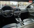 Черный Хендай Элантра, объемом двигателя 2 л и пробегом 150 тыс. км за 13400 $, фото 2 на Automoto.ua