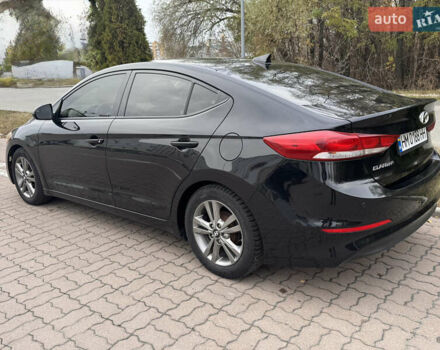 Черный Хендай Элантра, объемом двигателя 1.8 л и пробегом 90 тыс. км за 12000 $, фото 2 на Automoto.ua