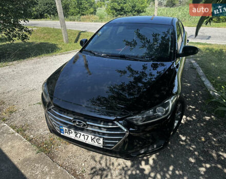 Чорний Хендай Елантра, об'ємом двигуна 2 л та пробігом 150 тис. км за 11200 $, фото 2 на Automoto.ua