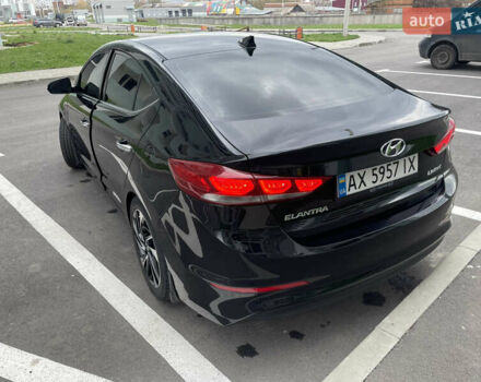 Чорний Хендай Елантра, об'ємом двигуна 2 л та пробігом 144 тис. км за 12700 $, фото 44 на Automoto.ua
