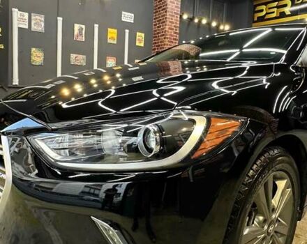 Черный Хендай Элантра, объемом двигателя 2 л и пробегом 58 тыс. км за 13300 $, фото 4 на Automoto.ua