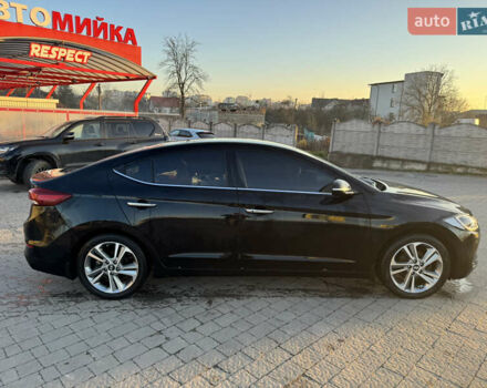 Чорний Хендай Елантра, об'ємом двигуна 2 л та пробігом 108 тис. км за 14900 $, фото 7 на Automoto.ua