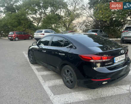 Черный Хендай Элантра, объемом двигателя 1.59 л и пробегом 210 тыс. км за 9300 $, фото 4 на Automoto.ua