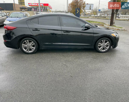 Чорний Хендай Елантра, об'ємом двигуна 2 л та пробігом 159 тис. км за 9600 $, фото 2 на Automoto.ua