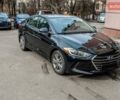Чорний Хендай Елантра, об'ємом двигуна 2 л та пробігом 75 тис. км за 10700 $, фото 1 на Automoto.ua
