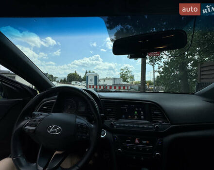 Черный Хендай Элантра, объемом двигателя 1.59 л и пробегом 120 тыс. км за 13000 $, фото 12 на Automoto.ua