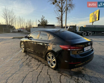 Чорний Хендай Елантра, об'ємом двигуна 2 л та пробігом 108 тис. км за 14900 $, фото 1 на Automoto.ua