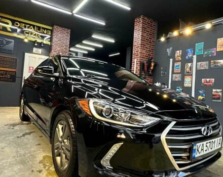 Черный Хендай Элантра, объемом двигателя 2 л и пробегом 58 тыс. км за 13300 $, фото 5 на Automoto.ua