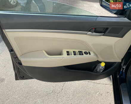 Черный Хендай Элантра, объемом двигателя 2 л и пробегом 56 тыс. км за 14000 $, фото 16 на Automoto.ua