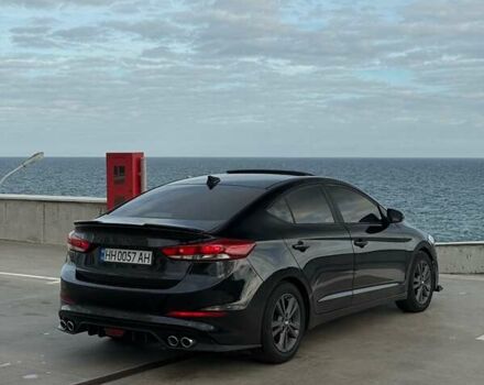 Черный Хендай Элантра, объемом двигателя 2 л и пробегом 160 тыс. км за 10900 $, фото 7 на Automoto.ua