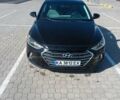 Черный Хендай Элантра, объемом двигателя 2 л и пробегом 141 тыс. км за 13500 $, фото 1 на Automoto.ua