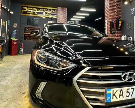 Черный Хендай Элантра, объемом двигателя 2 л и пробегом 58 тыс. км за 13300 $, фото 3 на Automoto.ua