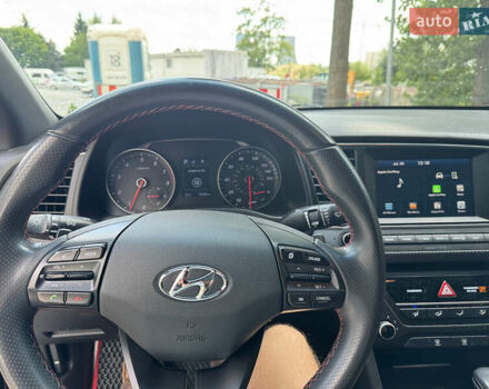 Черный Хендай Элантра, объемом двигателя 1.59 л и пробегом 120 тыс. км за 13000 $, фото 10 на Automoto.ua