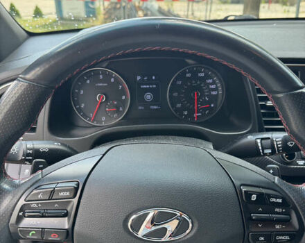 Черный Хендай Элантра, объемом двигателя 1.59 л и пробегом 120 тыс. км за 13000 $, фото 11 на Automoto.ua