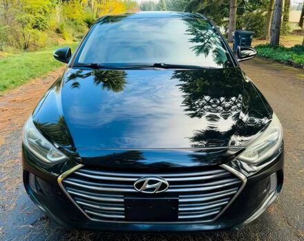 Чорний Хендай Елантра, об'ємом двигуна 2 л та пробігом 54 тис. км за 8100 $, фото 1 на Automoto.ua