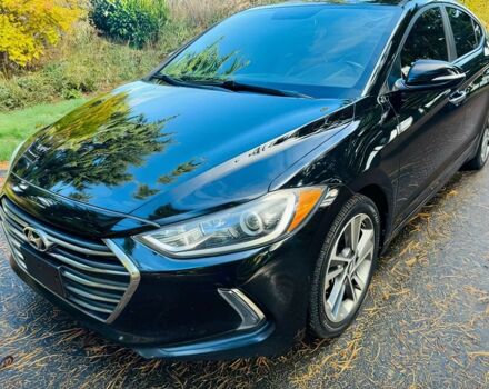 Чорний Хендай Елантра, об'ємом двигуна 2 л та пробігом 54 тис. км за 8100 $, фото 2 на Automoto.ua