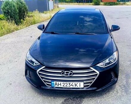Чорний Хендай Елантра, об'ємом двигуна 2 л та пробігом 96 тис. км за 12000 $, фото 7 на Automoto.ua
