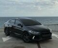 Черный Хендай Элантра, объемом двигателя 2 л и пробегом 160 тыс. км за 10900 $, фото 1 на Automoto.ua