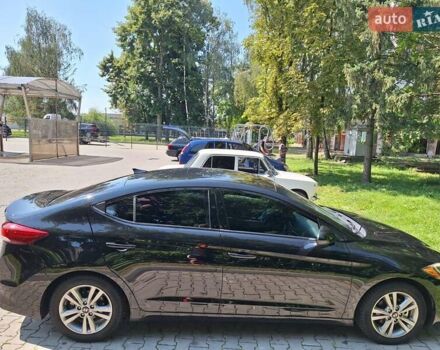 Чорний Хендай Елантра, об'ємом двигуна 2 л та пробігом 63 тис. км за 13000 $, фото 18 на Automoto.ua