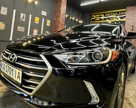 Черный Хендай Элантра, объемом двигателя 2 л и пробегом 58 тыс. км за 13300 $, фото 6 на Automoto.ua