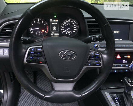 Черный Хендай Элантра, объемом двигателя 2 л и пробегом 120 тыс. км за 13700 $, фото 8 на Automoto.ua